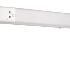 Essentials Dual Voltage LED Shaver Light Gloss White 7W 480lm