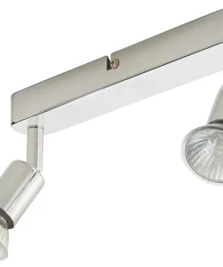 Essentials Sasha Rectangular 2-Light Spotlight Chrome