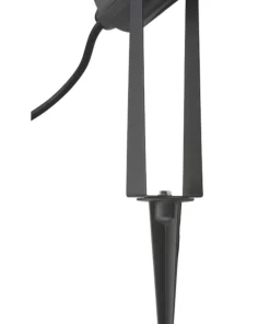 Saxby Lance Outdoor LED Garden Spike Light Matt Black 7W 550lm