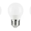 LAP ES Mini Globe LED Light Bulb 470lm 4.2W 3 Pack