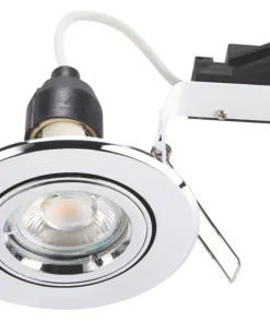 LAP Cast Tilt Downlight Chrome