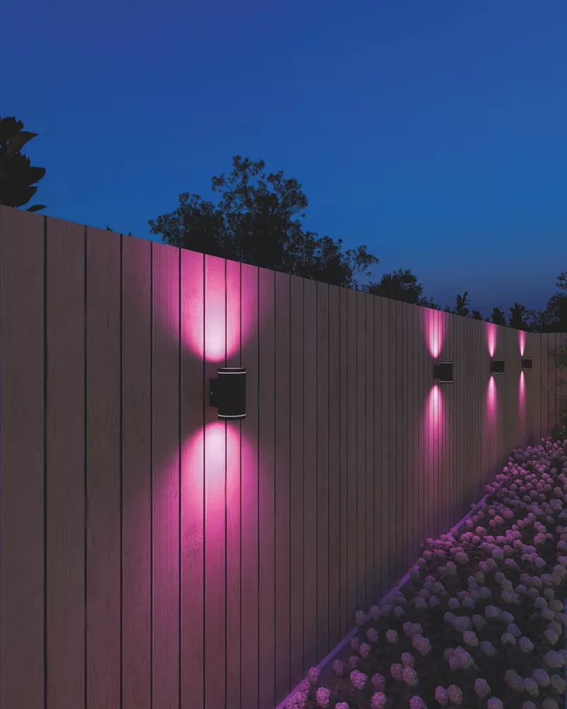 Calex Outdoor LED Smart Up And Down Light Black 8.5W 2x380lm - Image 3