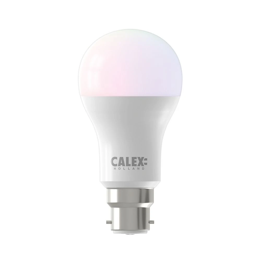 Calex Smart BC A60 RGB & White LED Light Bulb 9.4W 806lm - Image 2