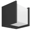 Philips Hue Fuzo Outdoor LED Square Wall Light Black 9.1W 1160lm