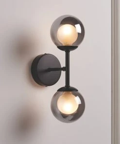 Quay Design Leo LED Wall Light Matt Black 5W 200lm