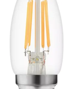 LAP BC Candle LED Virtual Filament Light Bulb 470lm 3.4W