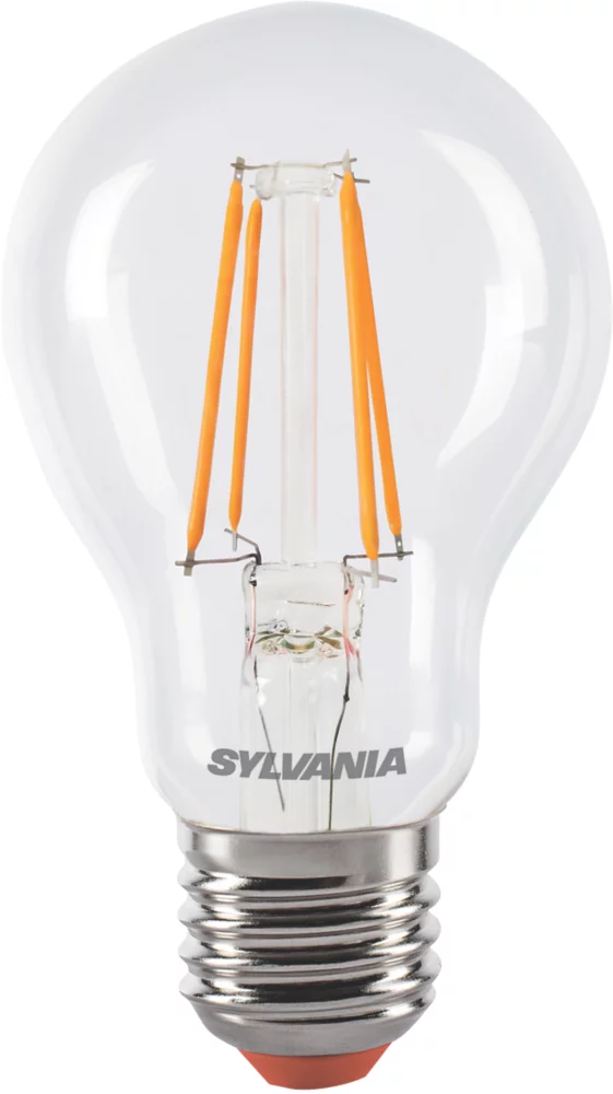Sylvania Helios Chroma ES A60 Orange LED Light Bulb 4W - Image 2