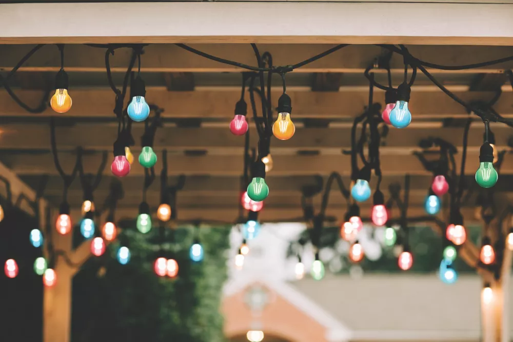 Sylvania Helios Chroma ES A60 Orange LED Light Bulb 4W - Image 3