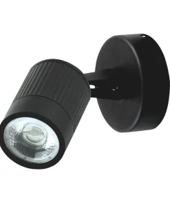Luceco Outdoor LED Wall Light Black 5W 360lm