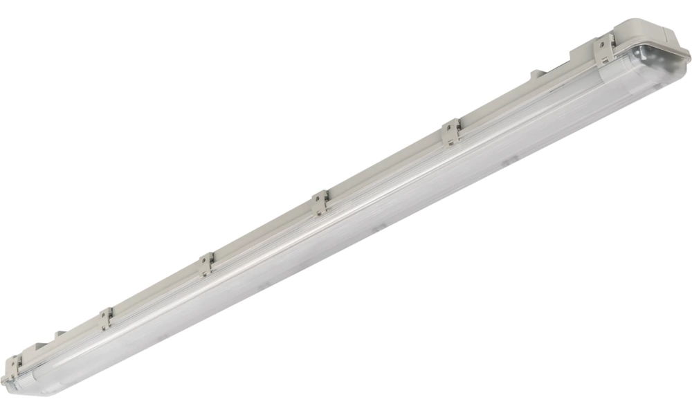 Luceco Eco Climate T8 Twin 4ft LED Weatherproof Batten 2 X 18W 3000lm 220-240V - Image 2