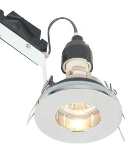 LAP Fixed Bathroom Downlight Polished Chrome