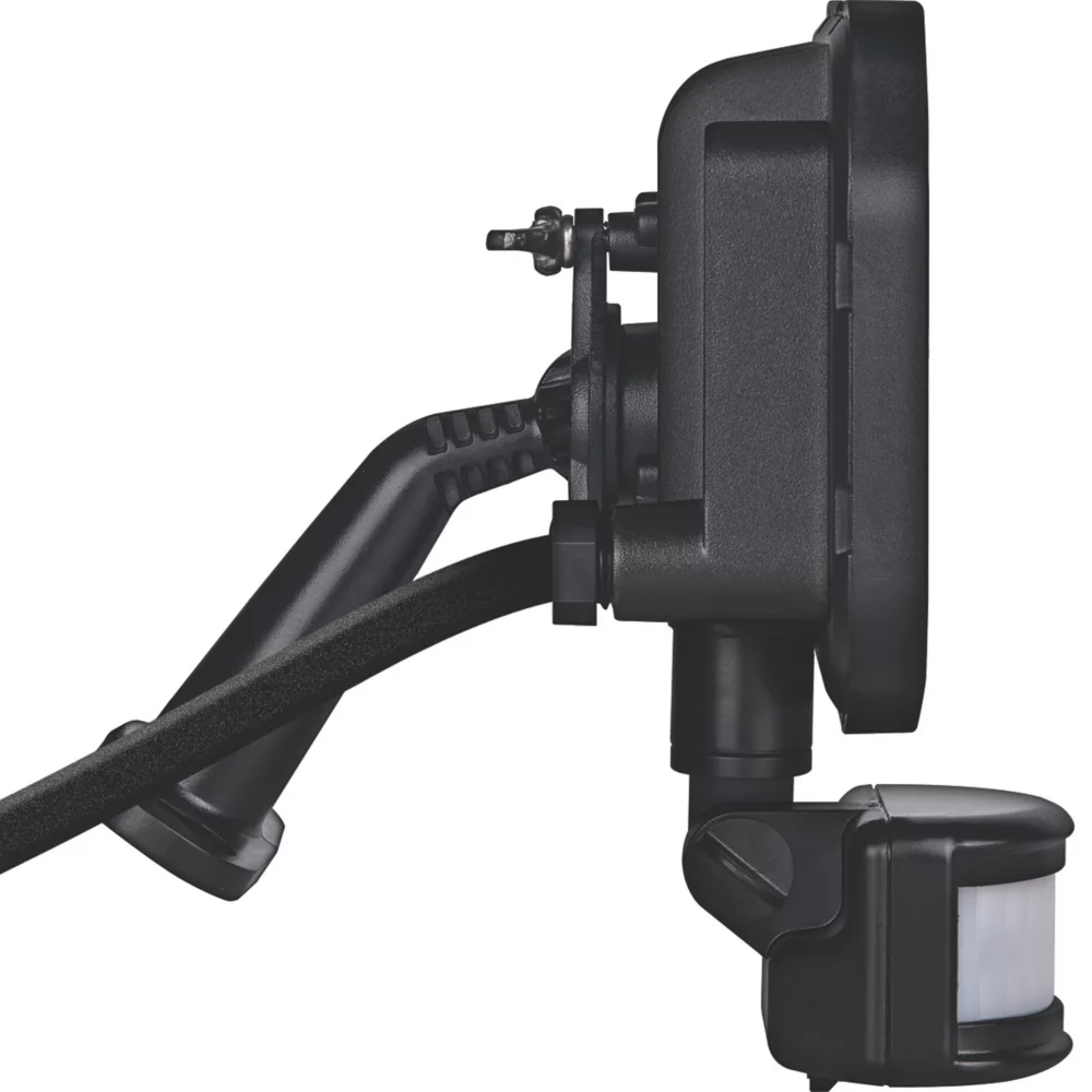 Luceco Castra Outdoor LED Floodlight With PIR Sensor Black 10W 1200lm - Image 4