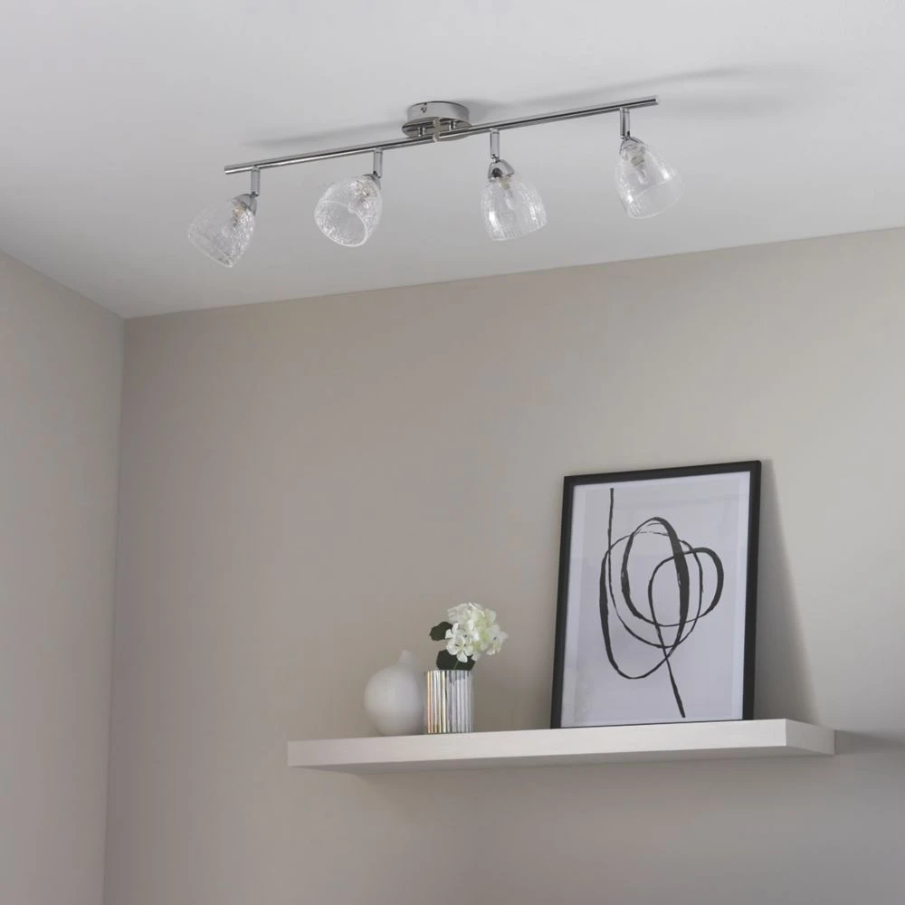 Quay Design Blair LED Bar Spotlight Chrome 10W 200lm - Image 6