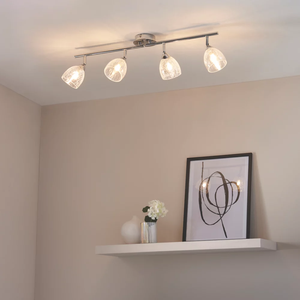 Quay Design Blair LED Bar Spotlight Chrome 10W 200lm - Image 7