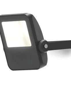 4lite Outdoor LED Floodlight Black 10W 1050lm