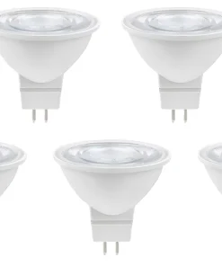 LAP GU5.3 MR16 LED Light Bulb 345lm 3.4W 5 Pack