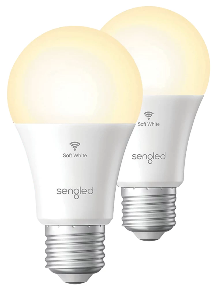 Sengled W21-U21 ES A60 LED Smart Light Bulb 7.8W 806lm 2 Pack