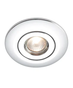 Essentials Fixed GU10 / GU5.3 Downlight Converter Gloss White