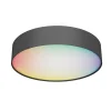 Calex RGB & White LED Smart Ceiling Light Black 16W 1800lm