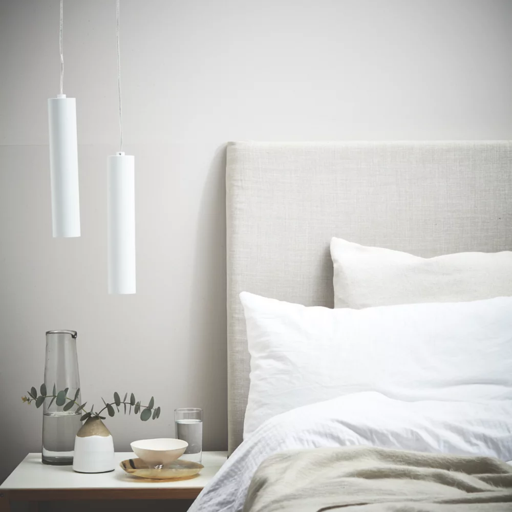 4lite LED Decorative Dimmable Pendant White 10W 538lm - Image 2