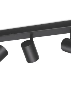 WiZ Imageo RGB & White LED Wifi-Connected 3 Adjustable Spotlights Black 15W 1035lm