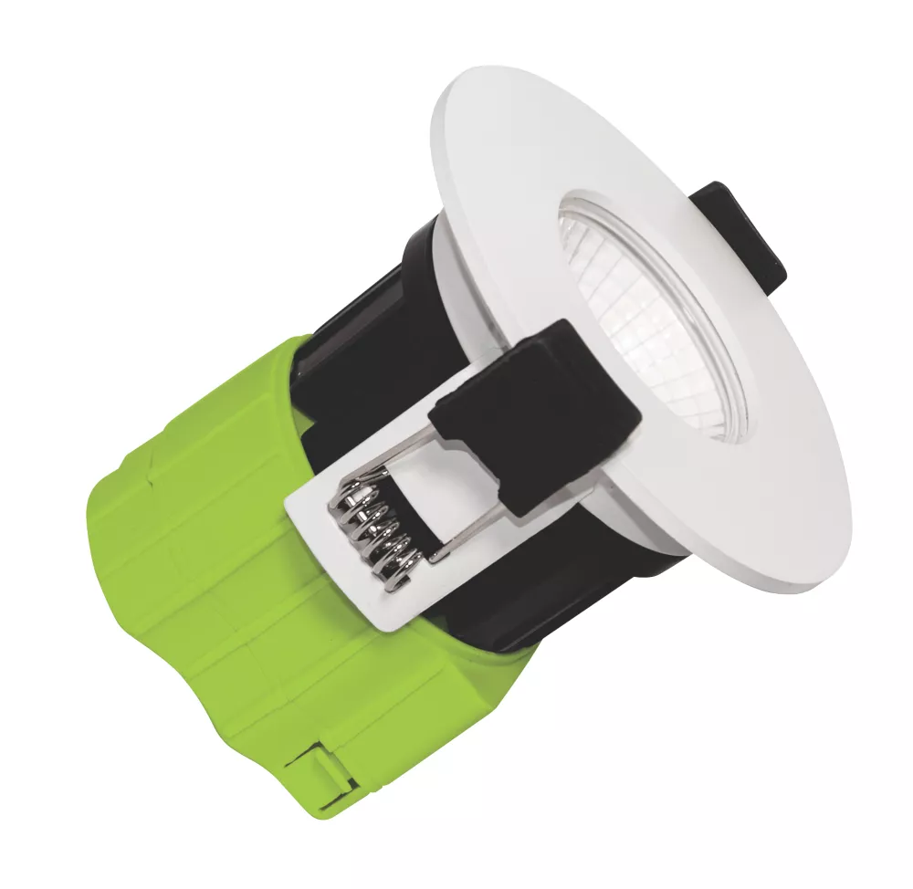 Luceco FType Fixed Fire Rated LED Downlight White 6W 600lm - Image 2