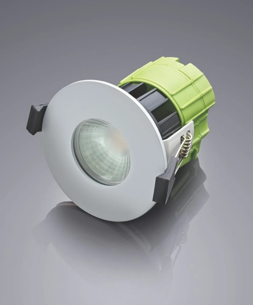 Luceco FType Fixed Fire Rated LED Downlight White 6W 600lm - Image 7