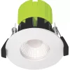 Luceco FType Fixed Fire Rated LED Downlight White 6W 600lm