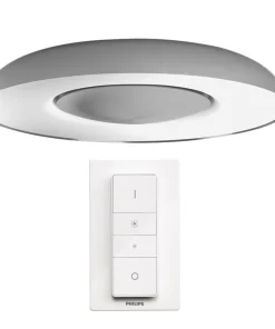 Philips Hue Ambiance Still LED Ceiling Light Aluminium 22.5W 2350-2500lm