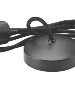 Knightsbridge 8270LSB Contemporary Long Pendant Smoked Bronze