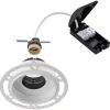 Saxby Trimless Tilt Downlight White