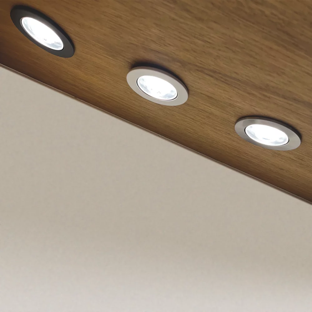 Calex SMD 220-240V 2700-6500K Adjustable Tilting Head LED Smart Downlight With Variable White Light Steel 4.9W 345lm - Image 2