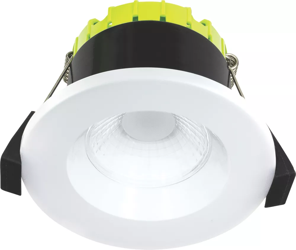 Luceco FType Compact Regressed Fixed Fire Rated LED Downlight White 4W 400lm - Image 2