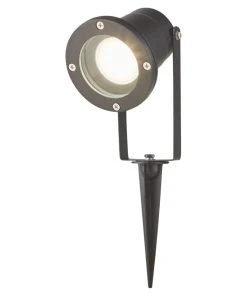 LAP Shelby Outdoor LED Spike Light Matt Black 3.6W 345lm
