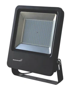 Brackenheath Rex Outdoor LED Industrial Floodlight With Photocell Black 300W 27,000lm