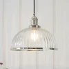 Quay Design Haze Industrial Pendant Bright Nickel