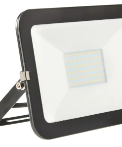 Brackenheath ISpot Outdoor LED Slimline Floodlight Black 50W 4500lm