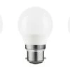 LAP BC Mini Globe LED Light Bulb 250lm 2.2W 3 Pack
