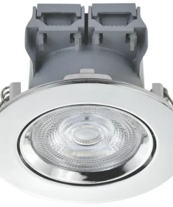 LAP Tilt LED Downlight Chrome 4.5W 400lm