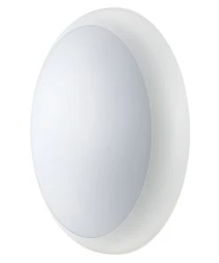 Luceco Sierra Indoor Maintained Emergency Dome LED Bulkhead White 15W 1200lm