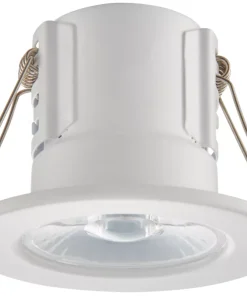 LAP Cosmoseco Fixed Fire Rated LED Downlight White 5.8W 450lm
