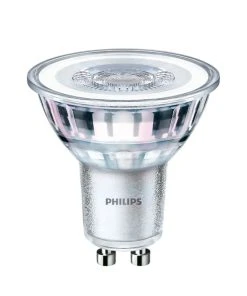 Philips GU10 LED Light Bulb 390lm 4.6W 3 Pack