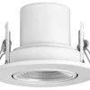 LAP Cosmoseco Tilt Fire Rated LED Downlight White 5.8W 450lm