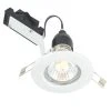 LAP Fixed Mains Voltage Downlight Gloss White