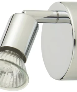 Essentials Sasha Round 1-Light Spotlight Chrome