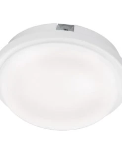 Aurora Utilite Indoor & Outdoor Round LED Bulkhead White 15W 1550lm
