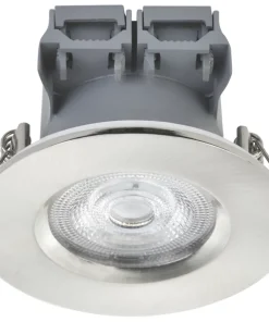 LAP Fixed LED Downlight Brushed Nickel 4.5W 400lm