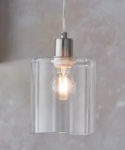 Quay Design Tabitha Ceiling Pendant Brushed Nickel