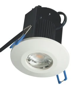 Robus Triumph Activate Fixed Fire Rated LED Downlight White 8W 730lm