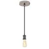 4lite WiZ Connected LED ST64 Smart Pendant Light Blackened Silver 6.5W 720lm